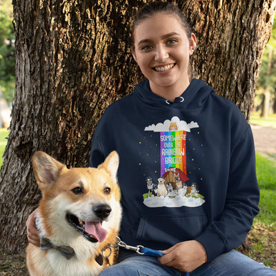 Rainbow Themed Hoodie For Dog Lovers