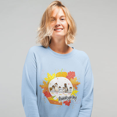 Customized Thanksgiving Themed Sweatshirt For Dog Lovers