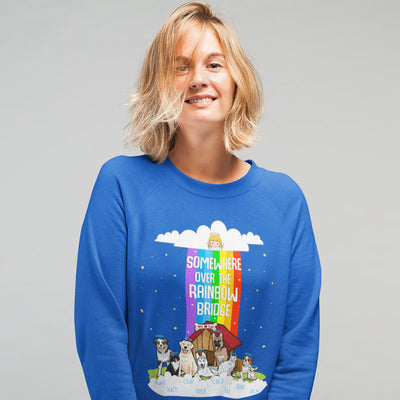 Rainbow Themed Sweatshirt For Dog Lovers