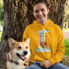 Rainbow Themed Hoodie For Dog Lovers