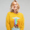 Rainbow Themed Sweatshirt For Dog Lovers