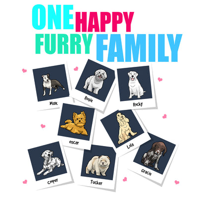 One Happy Furry Family customized Sweatshirt