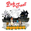 Lick or Treat Customized Halloween Dog Lovers Pillow Cover