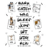 Bark Catch Wag Sleep Pillow Cover For Dog Lovers