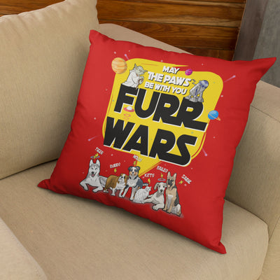 Furr War Customized Pillow Cover For Dog Lovers