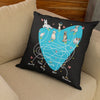 Leashes And Bones Customized Pillow Cover For Pet Lovers