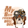 Personalized Bulldog Mug