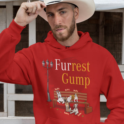 Furrest Gump Customized Dog Lovers Hoodie