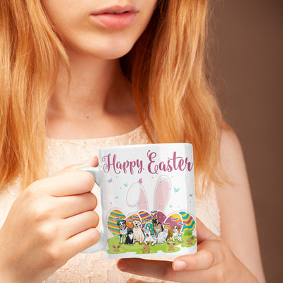 Happy Easter Mug For Dog Lovers