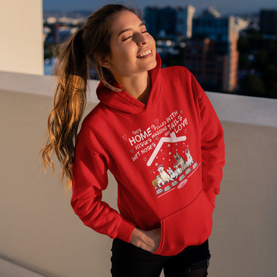 This Home Is Filled With Wagging Tails And Love... Hoodie For Dog Lovers