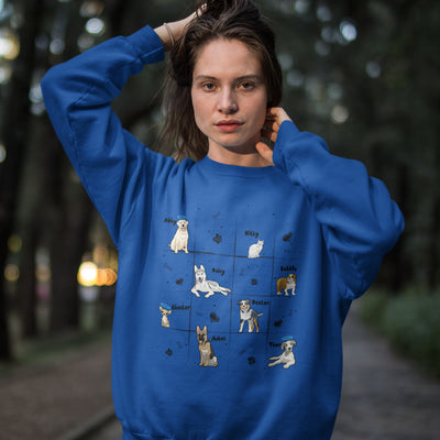 Tic Tia Personalized Sweatshirt For  Dog Lovers