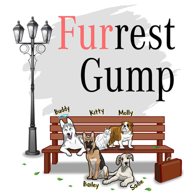 Furrest Gump Customized Dog Lovers Sweatshirt