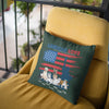 American Love Customized Dog Lover Pillow Cover