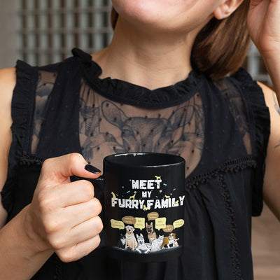 Meet My Furry Family Customized Mug