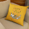 You Cant Buy Love... Customized Pillow Cover For Rescue Dog Lovers