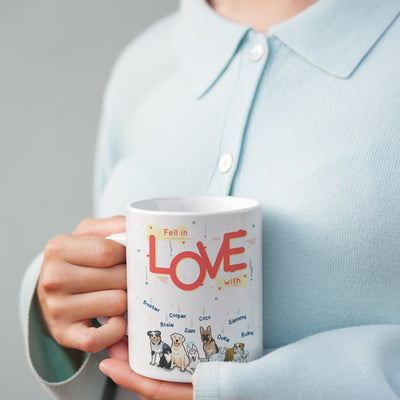 Fell In Love Customized Mug