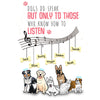 Dog Do Speak But Only to Those... Customized Dog Lover Pillow Cover