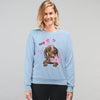 Kisses For Free Customized Sweatshirt For Dog Lover