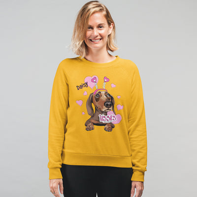 Kisses For Free Customized Sweatshirt For Dog Lover