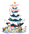 Magical Christmas Customized Dog Lovers Hoodie