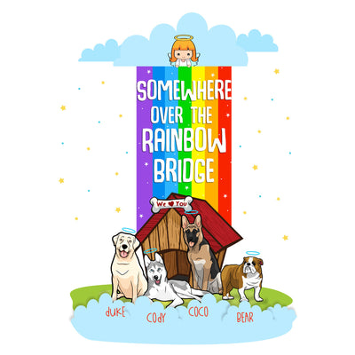 Rainbow Themed Mug For Dog Lovers