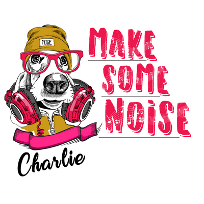 Make Some Noise Personalized Sweatshirt For Dog Lover