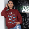 Fill Up The Blanks Customized Dog Lovers Sweatshirt