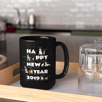 Happy New Year Customized Mug For Pet Lovers