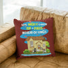 Some Angels Choose Fur Customized Pillow Cover For Dog Lovers