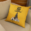 I Wish You A Mery Christmas Customized Pillow Cover For Dog Lovers