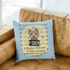 I Stole A Little Girls Ice Cream? Customized Pillow Cover For Dog  Lover