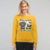 All Food Must Go To The Lab... Customized Sweatshirt For Lab Dog Lovers