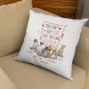 You Cant Buy Love... Customized Pillow Cover For Rescue Dog Lovers