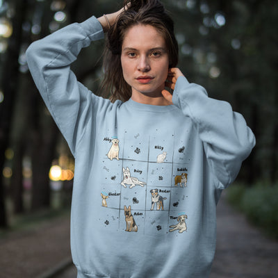 Tic Tia Personalized Sweatshirt For  Dog Lovers