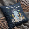 Home Furry Home Personalized Dog Lovers Pillow Cover