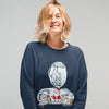 Santa Paws Is In Town Customized Sweatshirt For Dog Lovers