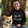 Customized Fur Mama Dog Lovers Hoodie