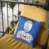 Santa Paws Is In Town Pillow Cover For Dog Lovers