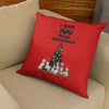 I Wish You A Mery Christmas Customized Pillow Cover For Dog Lovers