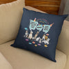 Where Is The New Year Party Cake... Customized Pillow Cover For Dog Lovers