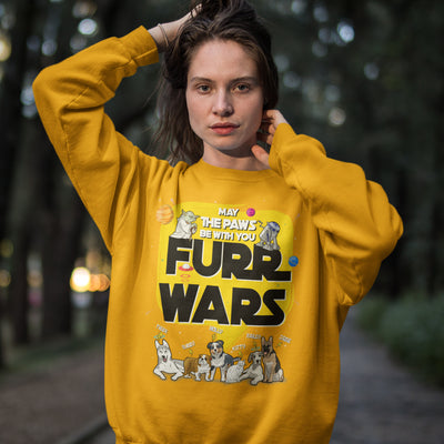 Furr War Customized Sweatshirt For Dog Lovers