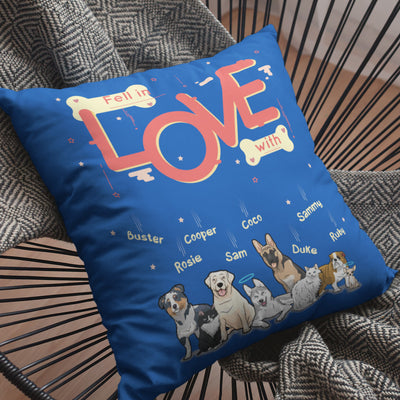 Fell In Love Customized Pillow Cover