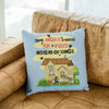 Some Angels Choose Fur Customized Pillow Cover For Dog Lovers