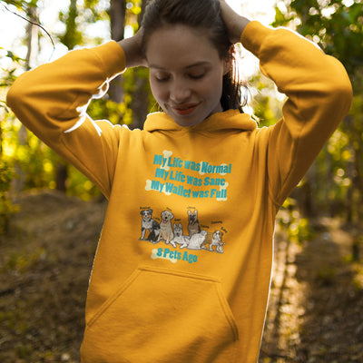 My Life Was Normal Hoodie For Pet Lovers