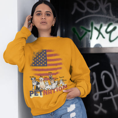 The Pet Nation 4th Of July Independence Day Special Sweatshirt