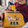 Personalized OCD Pillow Cover For Dog Lovers