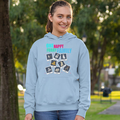 One Happy Furry Family customized Hoodie