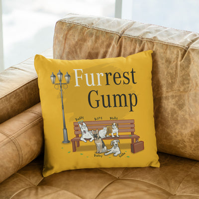 Furrest Gump Pillow Cover For Pet Lovers