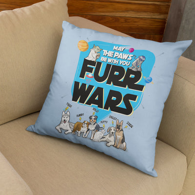 Furr War Customized Pillow Cover For Dog Lovers