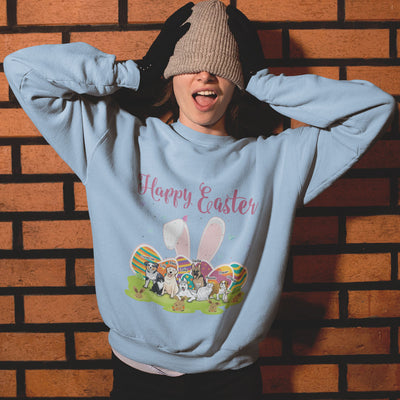 Happy Easter Dog Lovers Sweatshirt